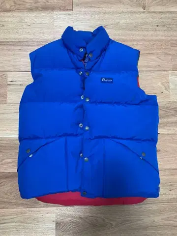 Penfield 다운 베스트 파랑 XS 사이즈