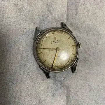 SEIKO MARVEL 수동 와인딩 시계 스테인리스 스틸