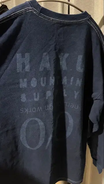 HAKU neru design works 롱 t셔츠