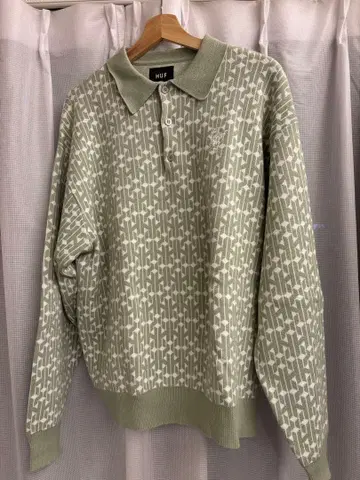 HUF 니트 피케 셔츠