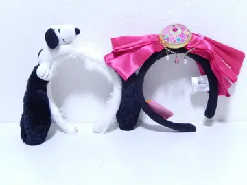 USJ 머리띠 2개 세트 세일러문 스누피