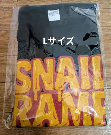 SNAIL RAMP 2025 T셔츠 L 블랙