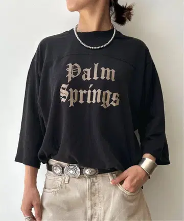 GOOD GRIEF 굿 그리프 프린티드 풋볼 티