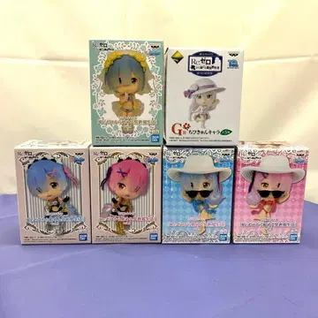 치비큥 캐릭터 Re: 제로부터 시작하는 이세계 생활 6개 묶음 판매