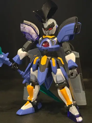 프라모델 LBX 오딘 골판지 전기 정크 밤 완료 건담 프라모델