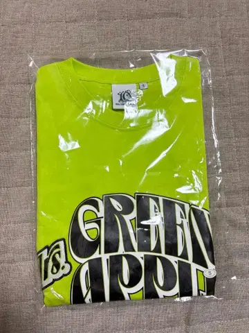 Mrs. GREEN APPLE 형광 그린 T셔츠 S