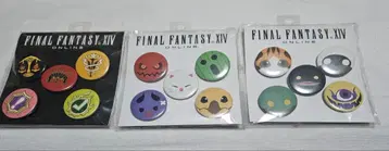 파이널 판타지 XIV 캔 배지 세트