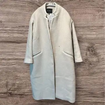 Urban Research 아이보리 롱 코트 38