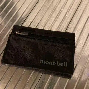 몽벨 트레일 와트 블랙 3단 폴더형 지갑