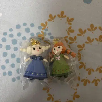 겨울왕국 가챠가챠 아이템 컬렉션 봉제 인형