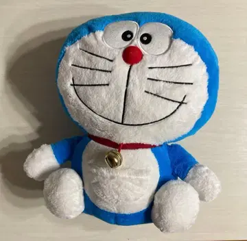 도라에몽 봉제 인형 오스왈리ver. 빨간색 목걸이와 방울