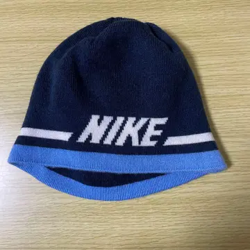 NIKE 90s 니트 모자 네이비/블루/화이트