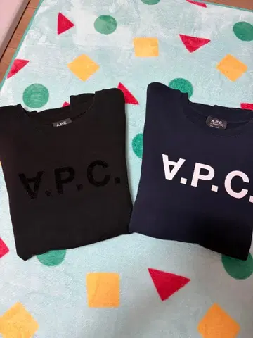 A.P.C. 로고 트레이닝복 2개 세트