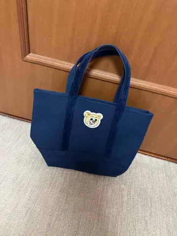 올드 테디 와펜 토트백 네이비