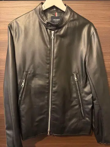 BEAMS HEART 싱글 라이더 자켓 L