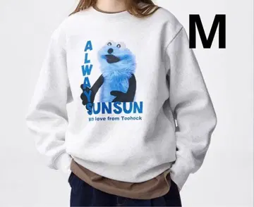 SUNSUN 퍼펫 스 헤비웨이트 맨투맨 풀오버