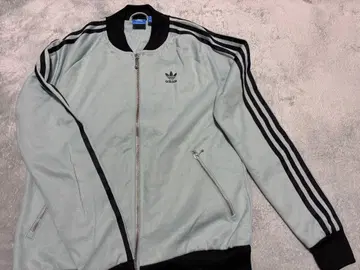 adidas 라이트 그레이 집업 자켓