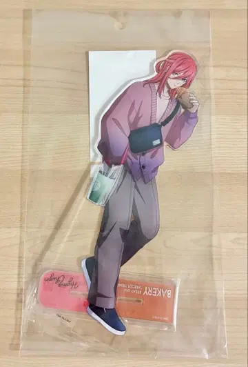 블루 록 도쿄역 갓 구운 빵 빅 아크릴 스탠드 치기리 효마