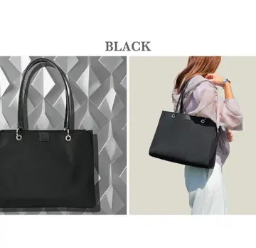 블랙 나일론 비즈니스 백