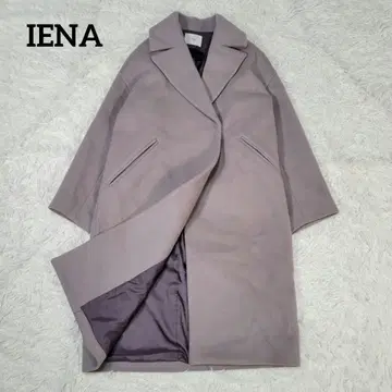 완판템 IENA MANTECO 오버 체스터 코트 롱 울