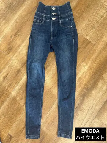 EMODA 에모다 하이웨스트 하이웨스트 데님 ELDER