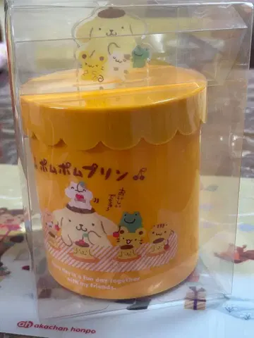 폼폼푸딩 캐니스터 수납 박스 산리오