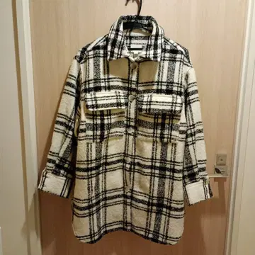 H&M 체크 무늬 자켓 160/88A