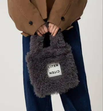 [ 미사용 새상품 ] CITEN 모코모코 토트백 S 그레이