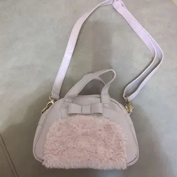 핑크 2way 숄더백 쿠미쿄쿠