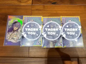 니지산지 Dytica 호시미치 쇼 산리오 사진풍 카드