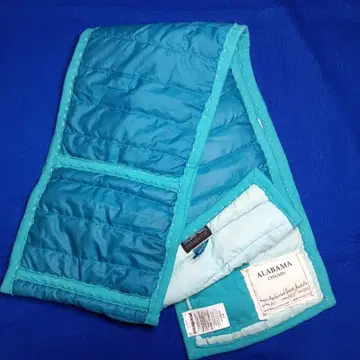 파타고니아 다운 머플러 Patagonia ALABAMA CHANIN 파랑