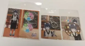 검은 고양이 나나시 3개 세트