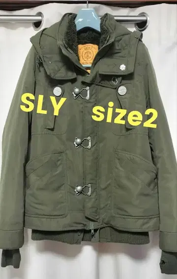 SLY 밀리터리 코트