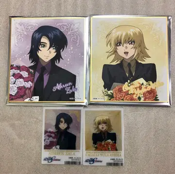 아스란 카가리 미니 색지 클리어 카드 세트