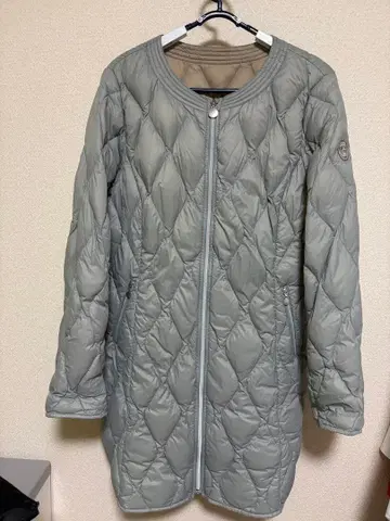 DAUNEN 그레이 퀼팅 자켓