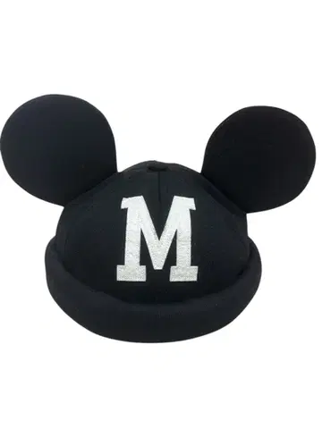 미키 귀 달린 블랙캡 도쿄 디즈니 리조트