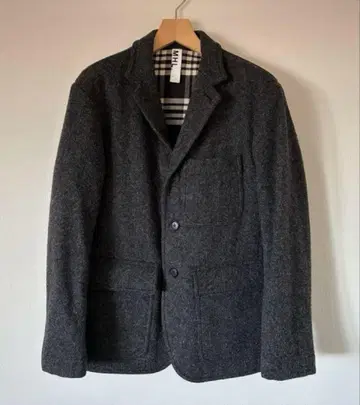 MHL 마가렛호웰 쓰리 버튼 자켓 L 그레이 계열