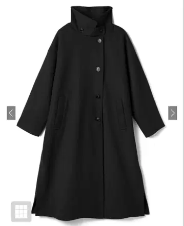 스탠드 카라 페이크 울 코트 k9048x