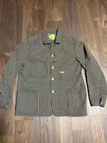 TCB 청바지 캣 하트 초아 코트 타비 캣 스트라이프 40