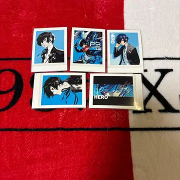 페르소나 3 리로드 P3R 파샤코레 주인공 유키 마코토 5장 세트