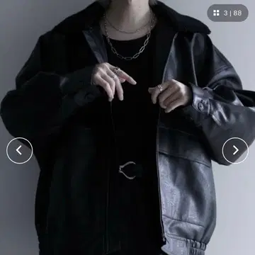 [ cussil ] PU 보아 플라이트 자켓/블루종