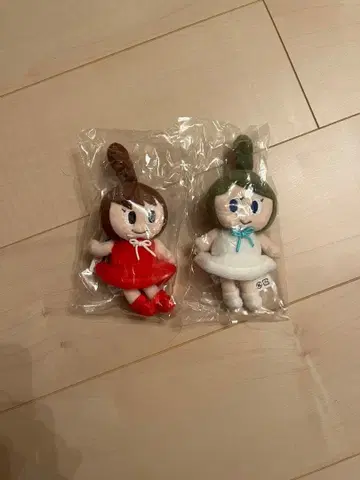 베르코 베르쨩 루코쨩 봉제 인형 마스코트 2개 세트