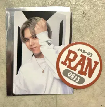 MAZZEL 마제베야 포토 카드 스티커 세트 RAN 란