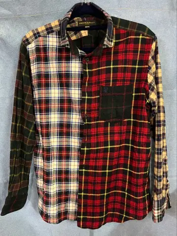 킨로치 앤더슨 체크 무늬 플란넬 셔츠 크레이지 패턴