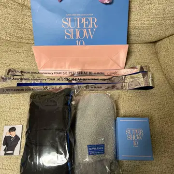 슈퍼주니어 슈퍼쇼 10 굿즈 세트