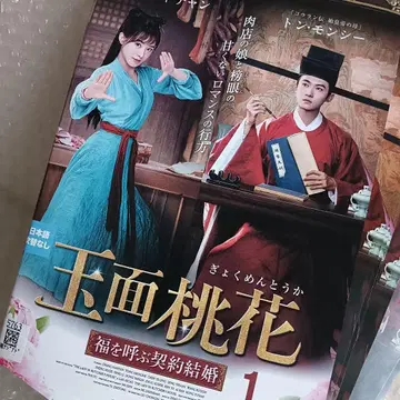 옥면도화 복을 부르는 계약 결혼 DVD 중국 드라마 전권 크리스티 챈