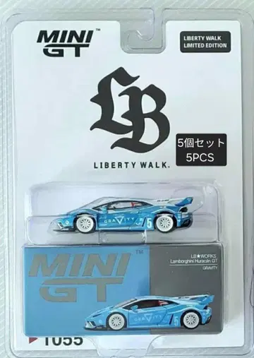 MINI GT 리버티 워크 람보르기니 한정판 GRAVITY 5개