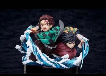 애니플렉스 온라인 복권 탄지로 & 기유 논스케일 피규어 A상