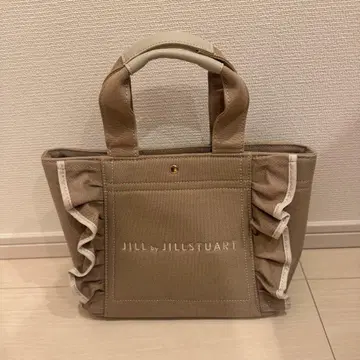 JILL by JILLSTUART 프릴 토트백 스몰 모카