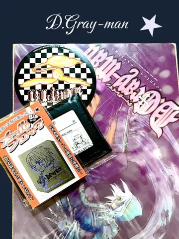 D.Gray-man 패스 케이스 책받침 휴대폰 이메일 차단